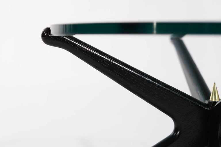 Gazelle Coffee Table in Blackout Oak Series 25