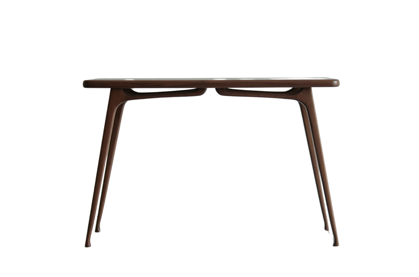 ICO Console Table in Dark Walnut