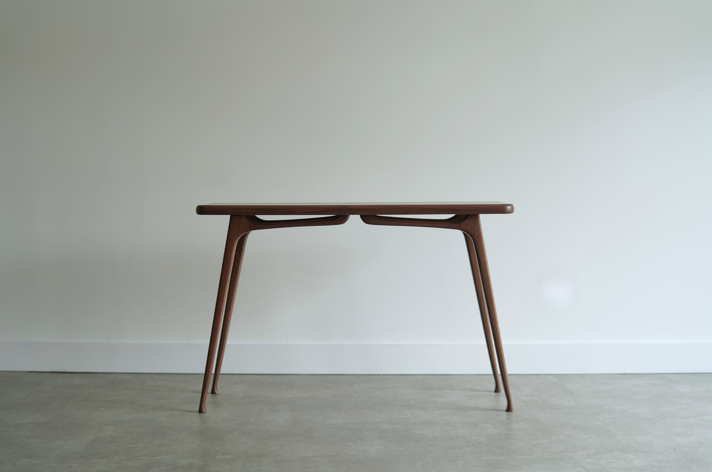 ICO Console Table in Dark Walnut
