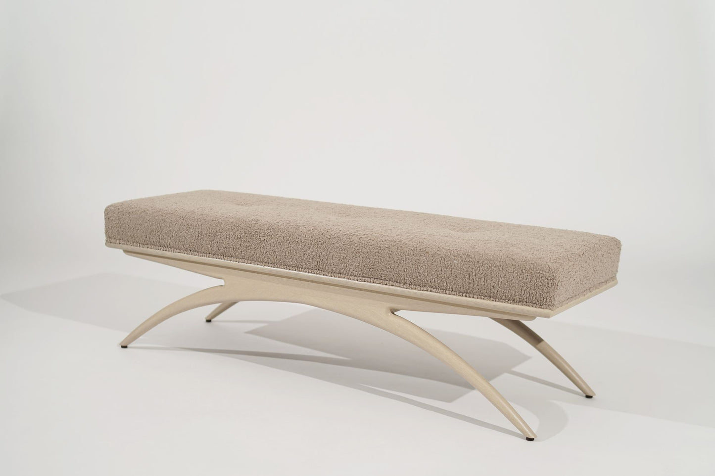 Convex Bench Series 60 in White Oak