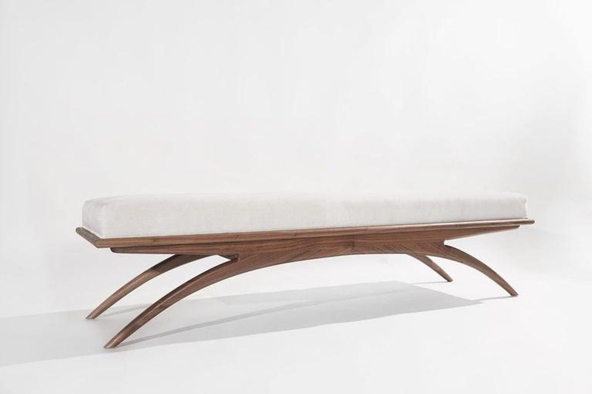 Convex Bench Series 72 in Natural Walnut