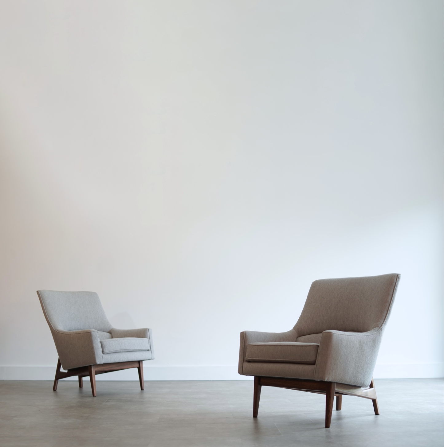 Set of Lounges Model 2136 by Jens Risom, C. 1950s