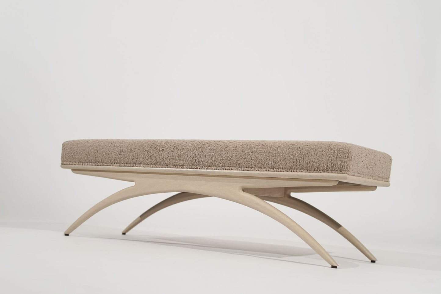 Convex Bench Series 60 in White Oak