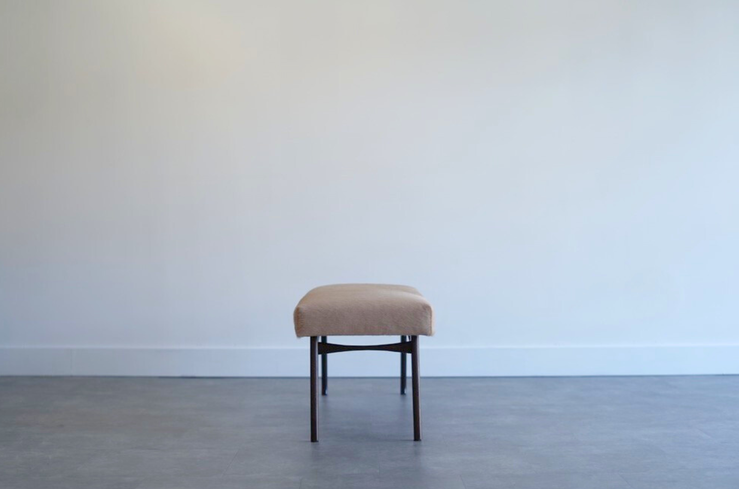 Sculptural ICO Bench Series 48 in Espresso