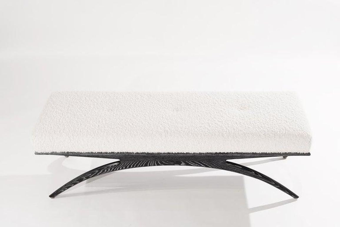 Convex Bench Series 60 in Black Ceruse