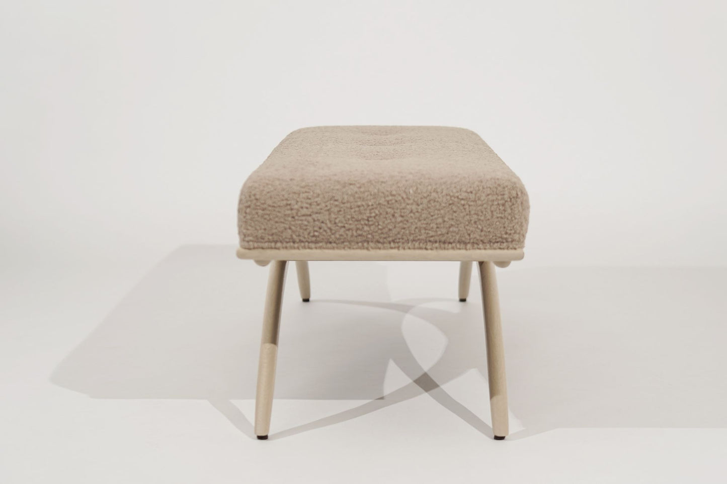 Convex Bench Series 60 in White Oak