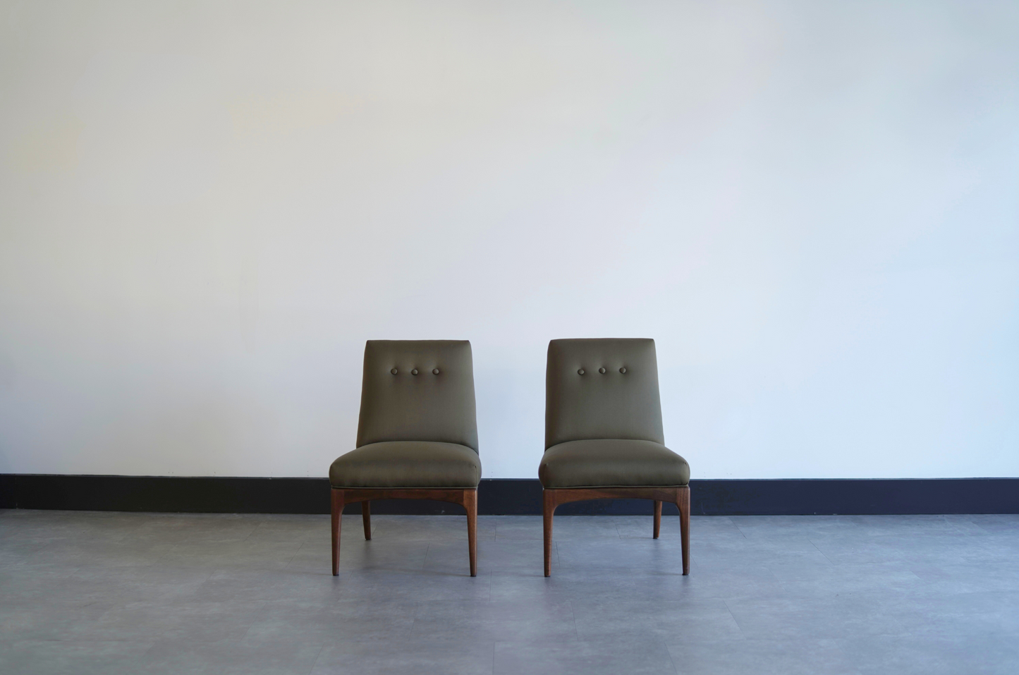 Set of Slipper Chairs by Erwin Lambeth, C. 1950s