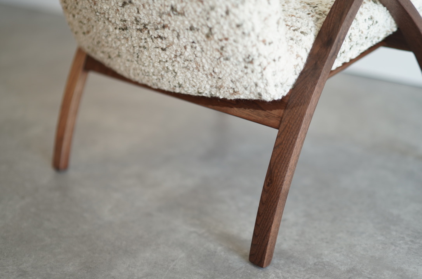 Sculptural Bent Teak Lounge Chair, Sweden, C. 1950s