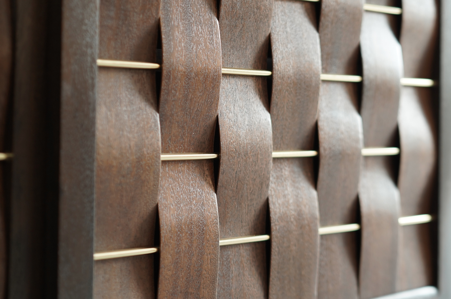 Basket Weave Credenza by Edward Wormley in Mahogany, C. 1960s
