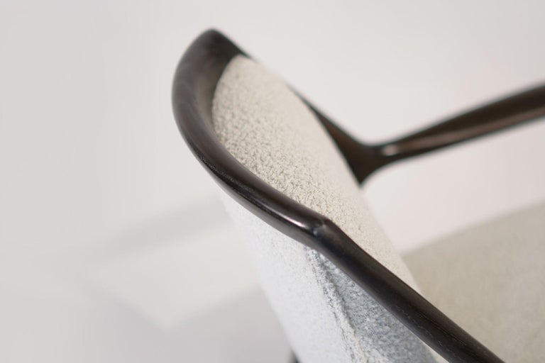 Lounge Chair in Limed Oak by Jack Van Der Molen, C. 1950s