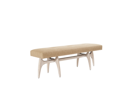 Odyssey Bench in White Oak