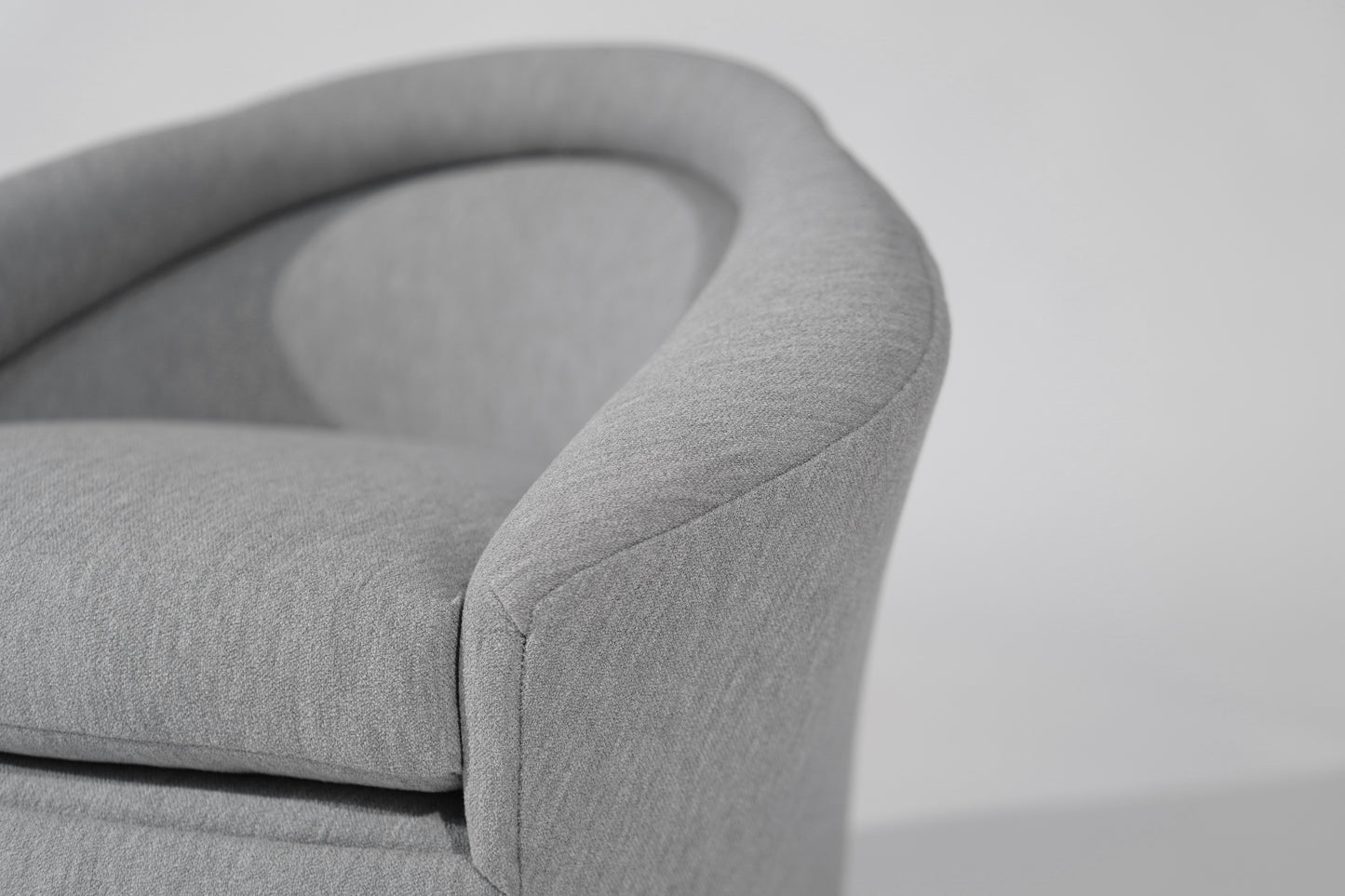 Set of Swivel Tilt Lounge Chairs by Adrian Pearsall, C. 1950s