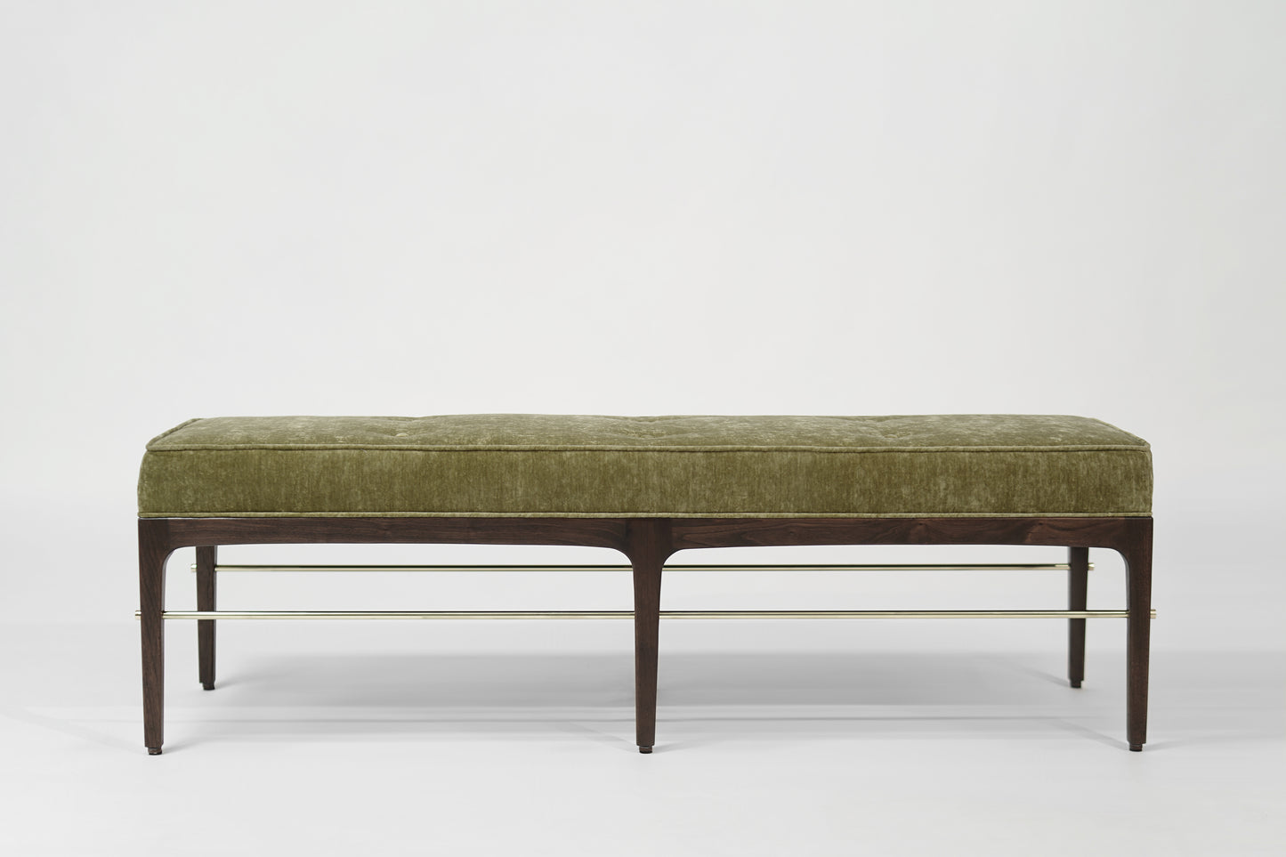 Linear Bench in Special Walnut Series 60