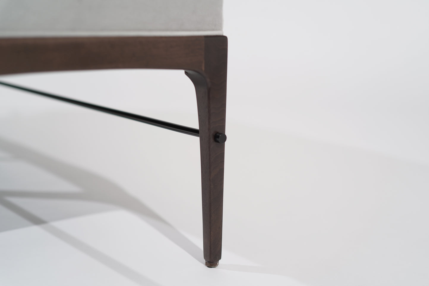 Linear Bench in Dark Walnut Series 72
