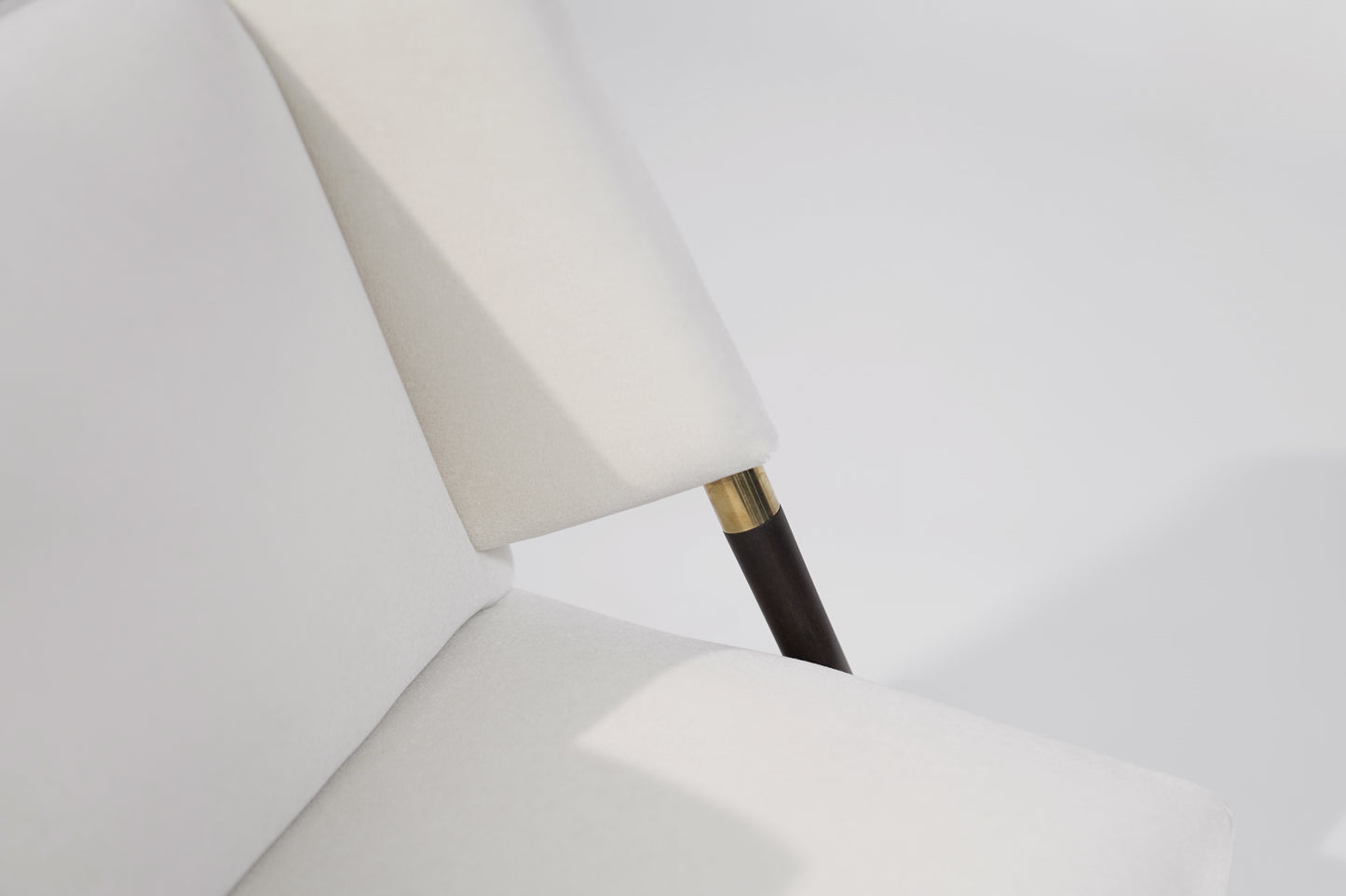 Set of Lounge Chairs by Karpen of California in Mohair, C. 1950s