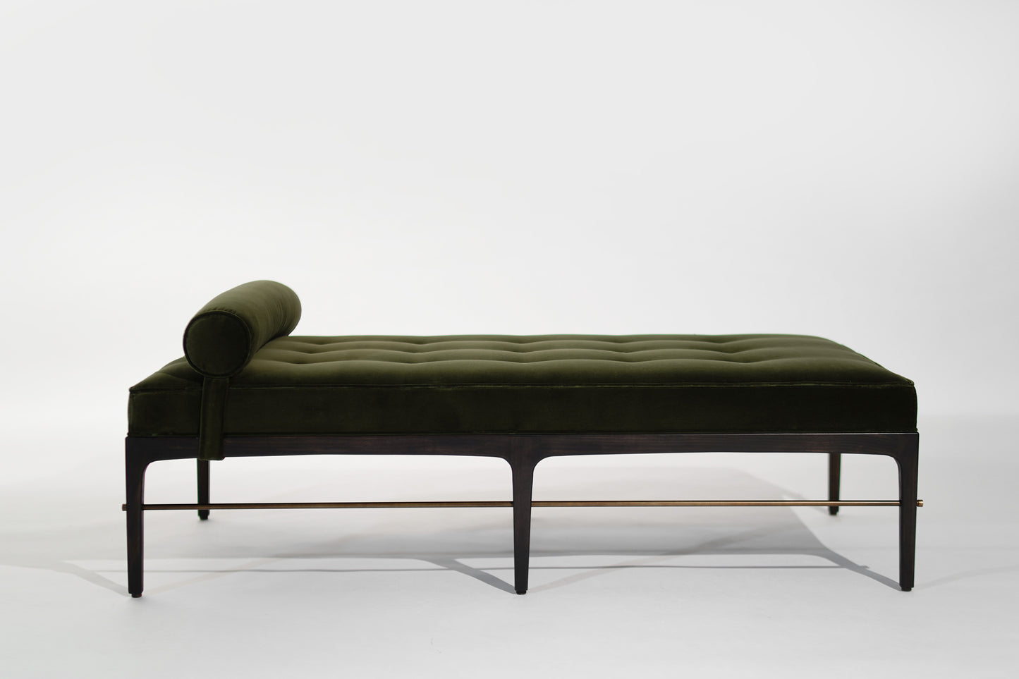 Linear Daybed Series 60 in Espresso and Bronze