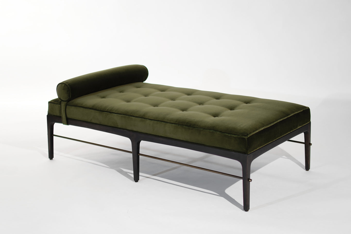 Linear Daybed Series 60 in Espresso and Bronze