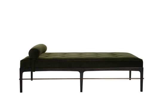 Linear Daybed Series 60 in Espresso and Bronze