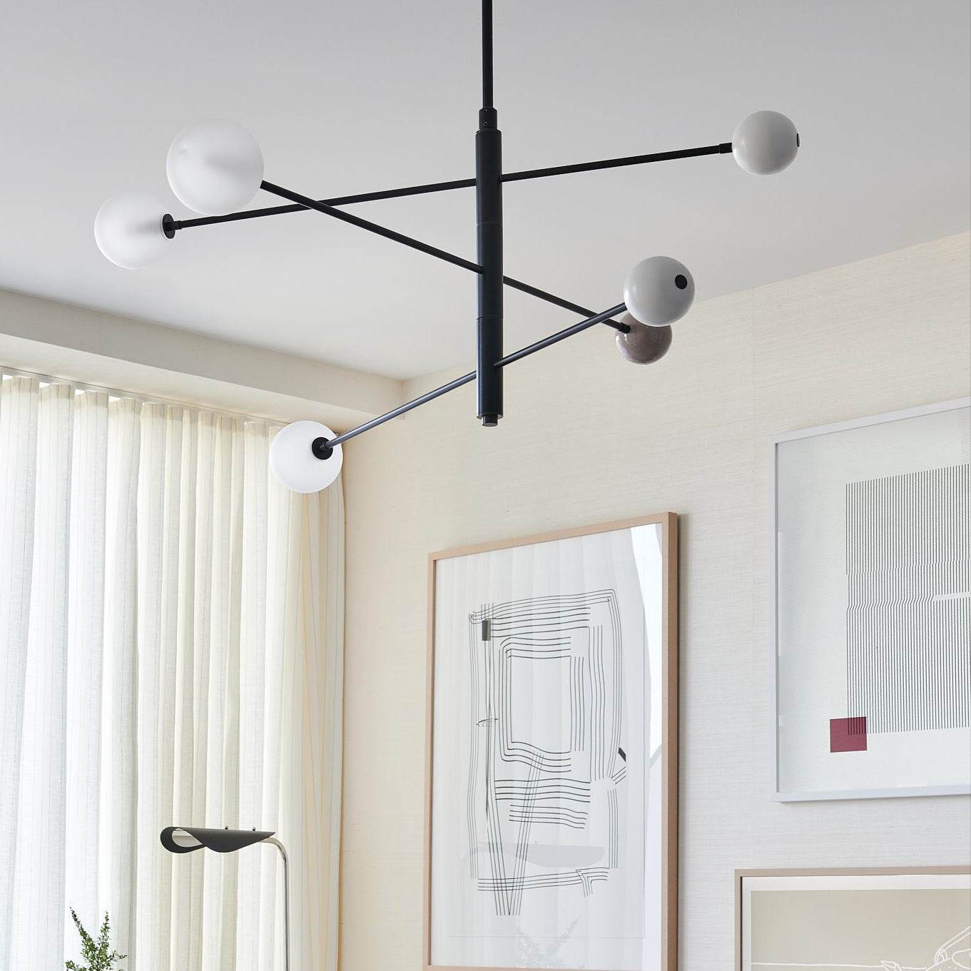 Orbital 3-Tier (Oil Rubbed Bronze/Dusk/Perfect White) — Interior by Design Maze