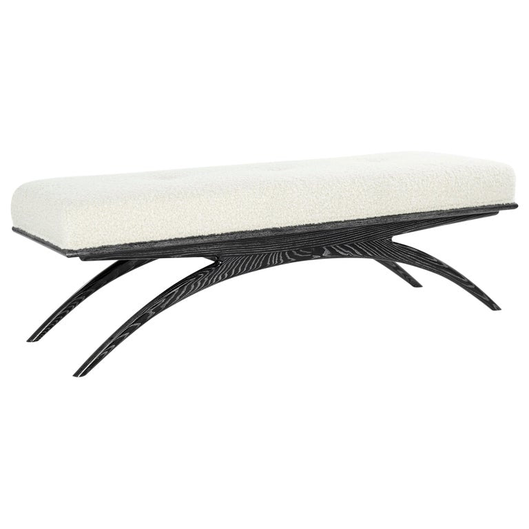Convex Bench Series 60 in Black Ceruse