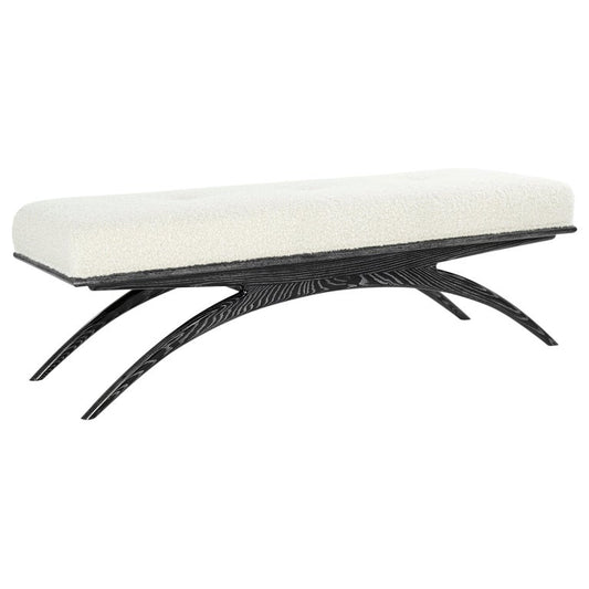 Convex Bench Series 60 in Black Ceruse