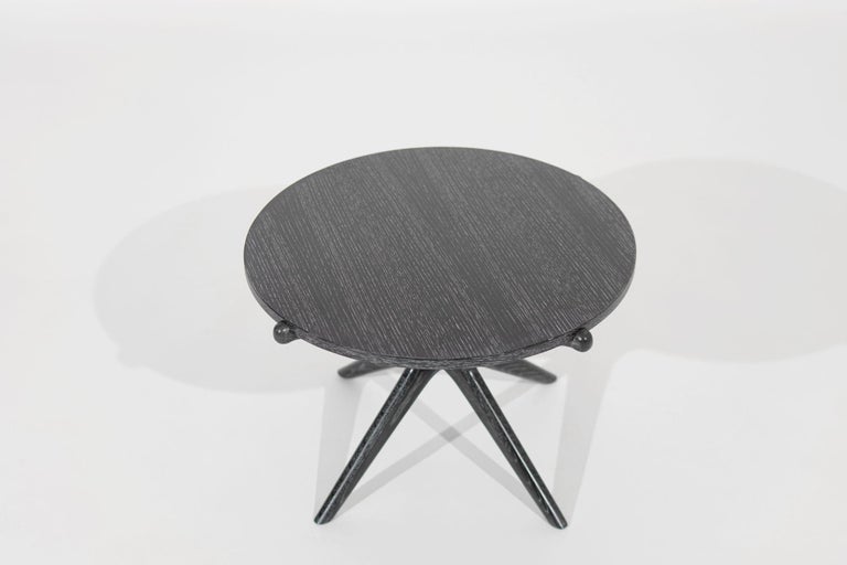 Set of Gazelle End Tables in Limed Oak