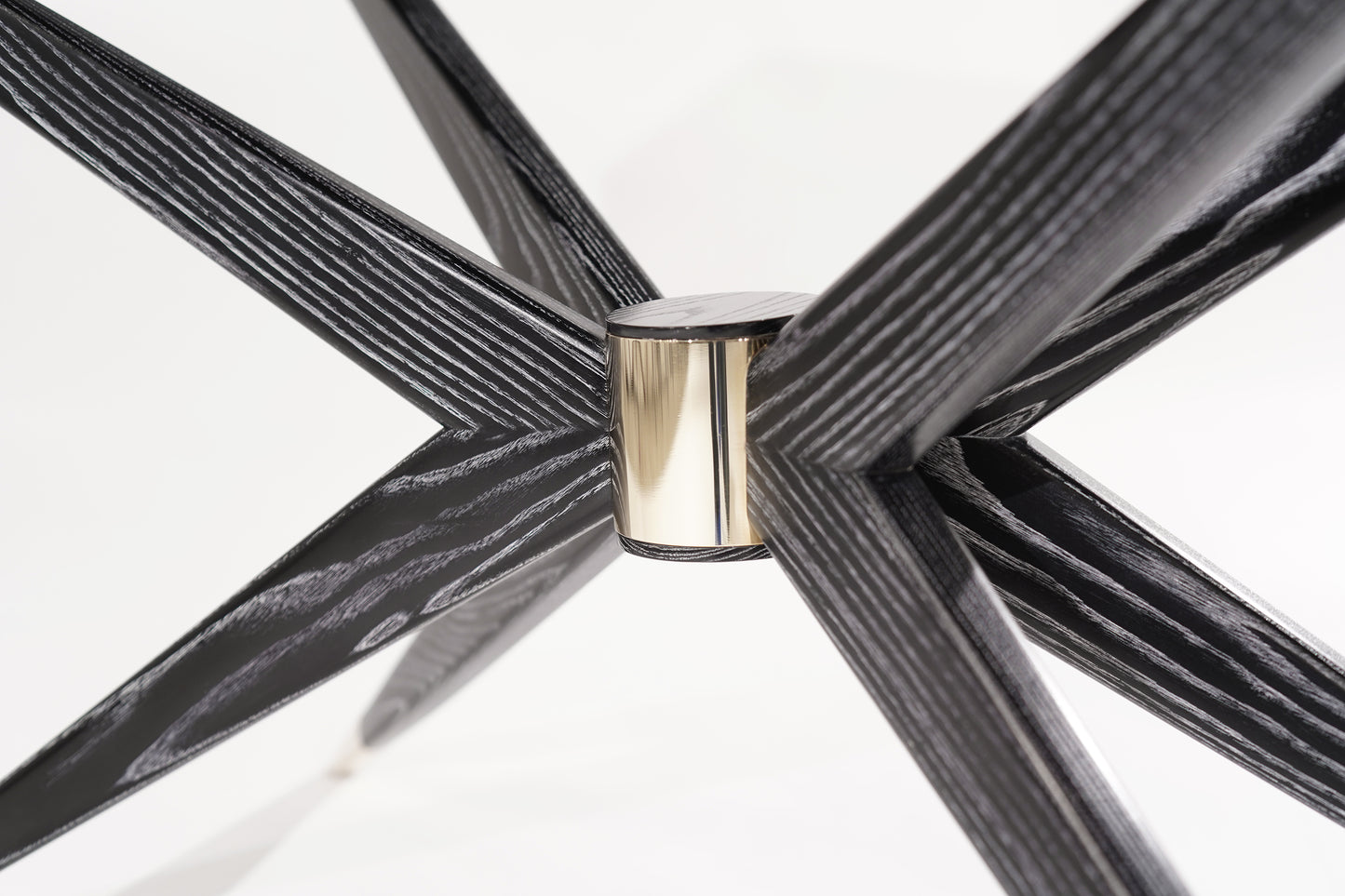 Sputnik Console Table in Black Ceruse