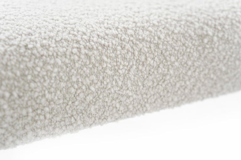 Crescent Bench Series 48 in Brushed Brass