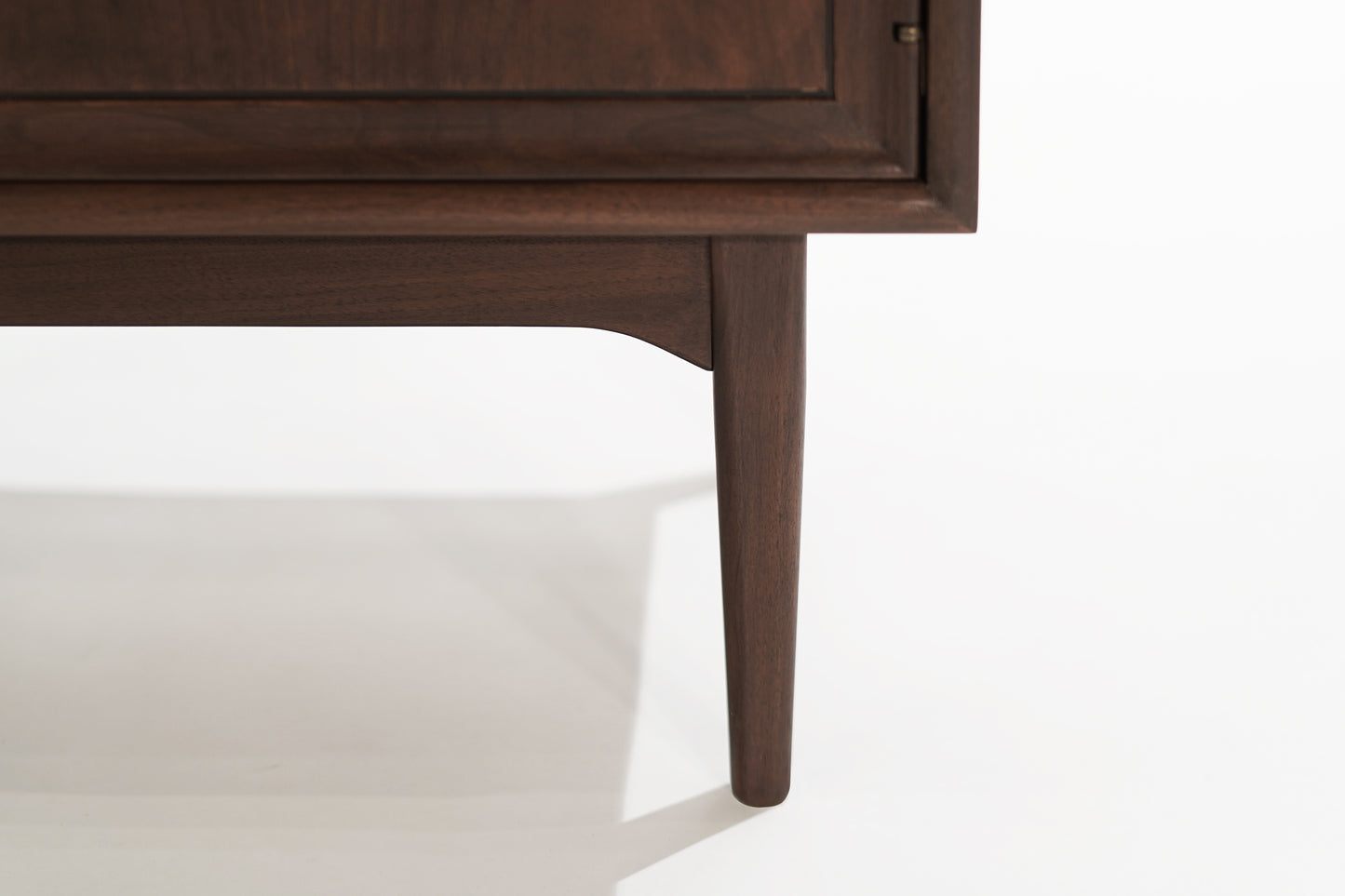 Set of Walnut Cabinets by Kipp Stewart, 1950s