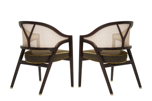 Set of "Y" Armchairs by Edward Wormley for Dunbar, C. 1950s