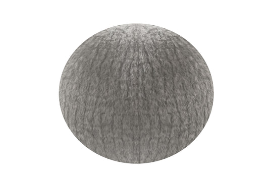 Orb Accent Pillow in Slate Grey Alpaca by Holly Hunt