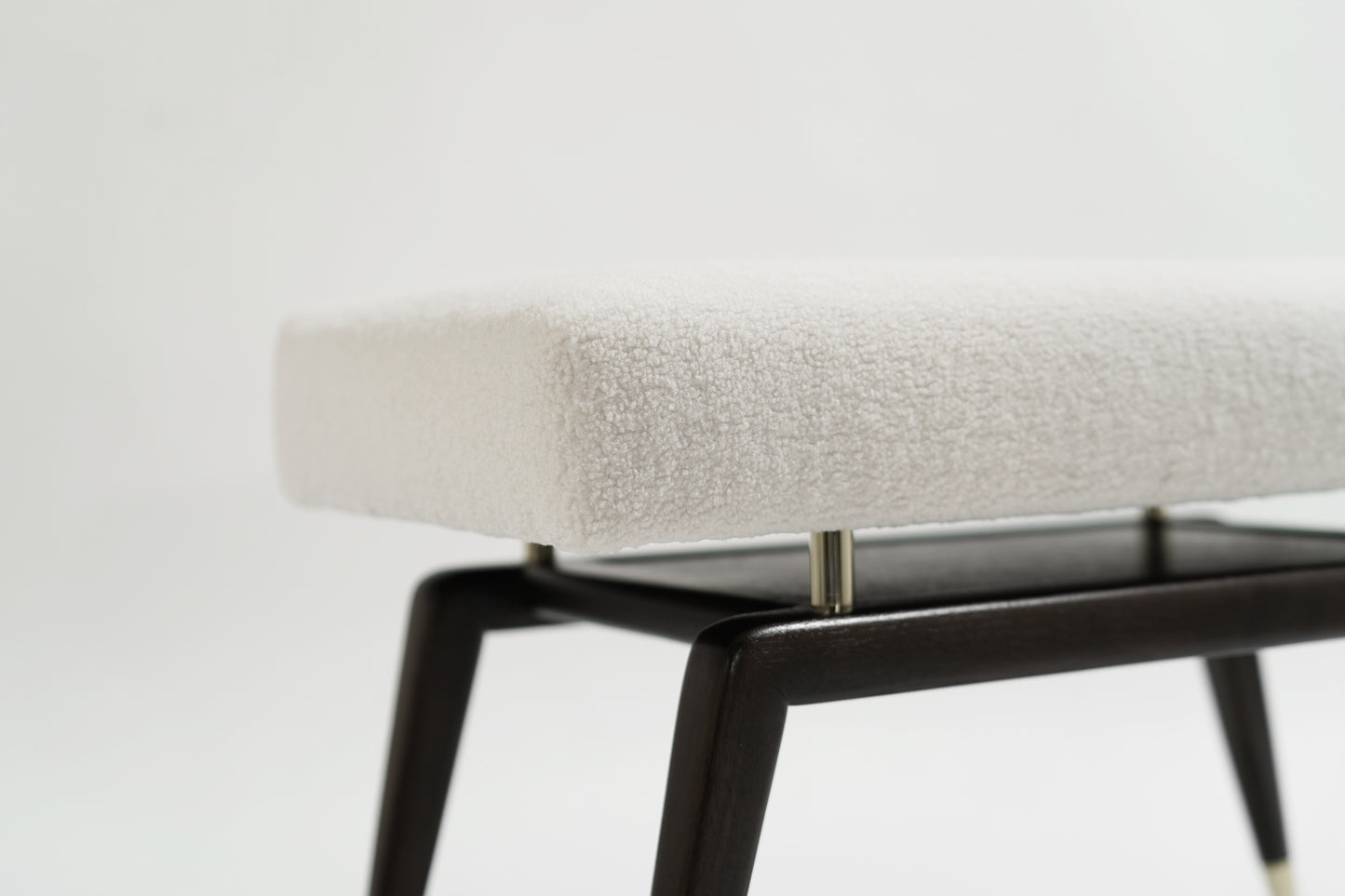 Set of GIO Benches Series 32 in Special Walnut