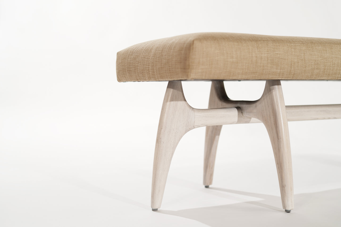 Odyssey Bench in White Oak