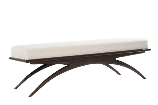 Convex Bench Series 60 in Dark Walnut