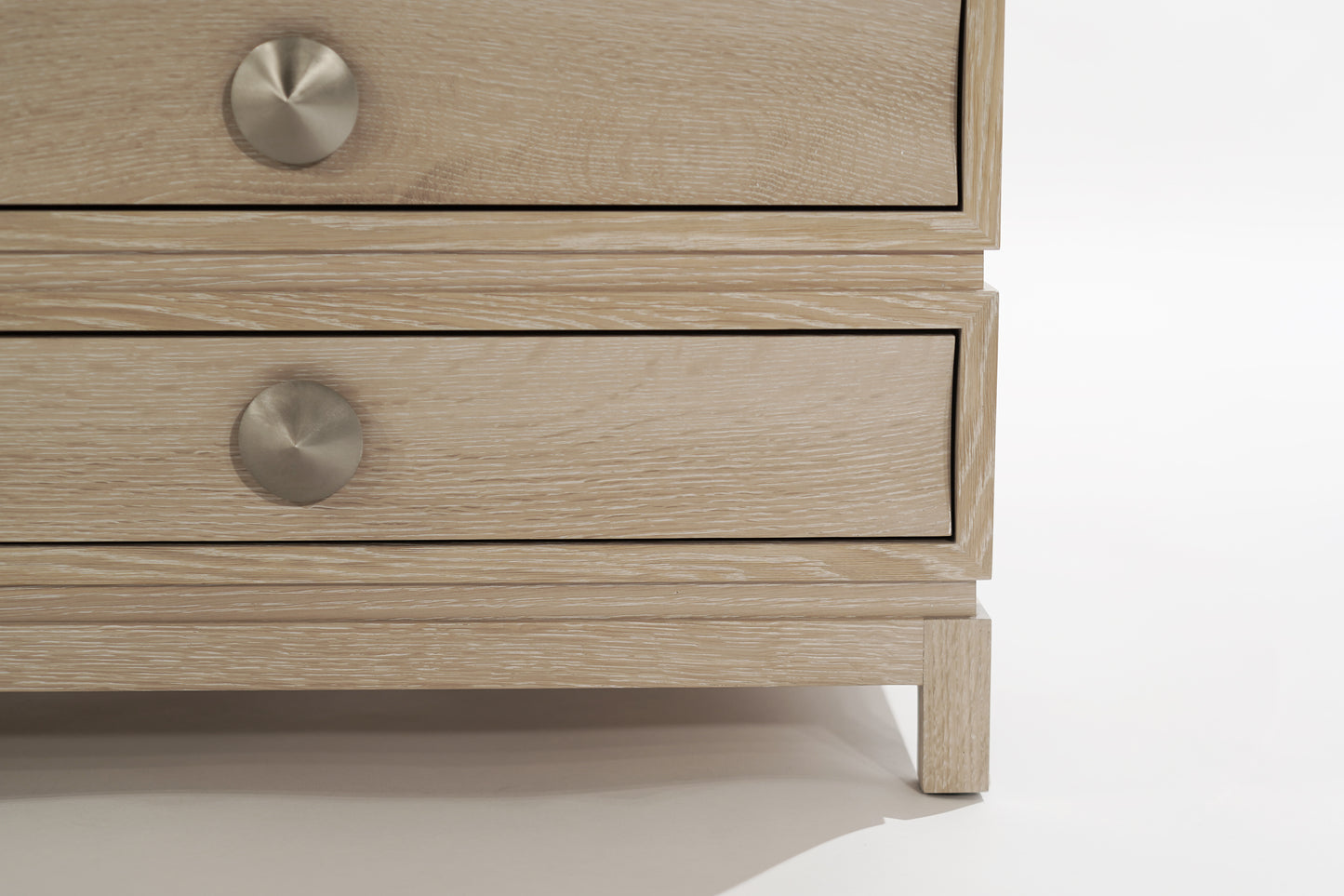 Stacked Commodes in Limed Oak