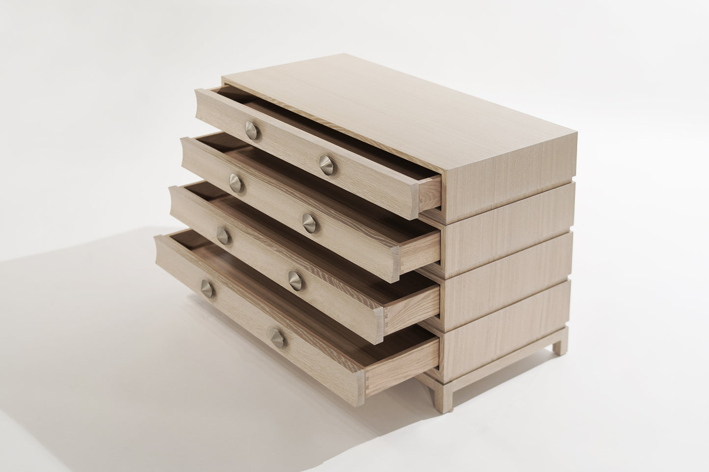 Stacked Commodes in Limed Oak