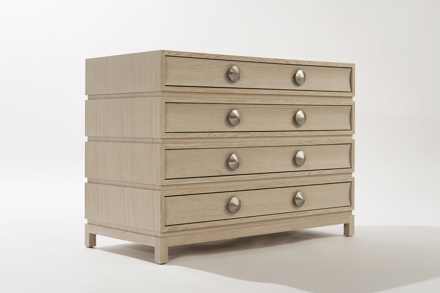 Stacked Commodes in Limed Oak