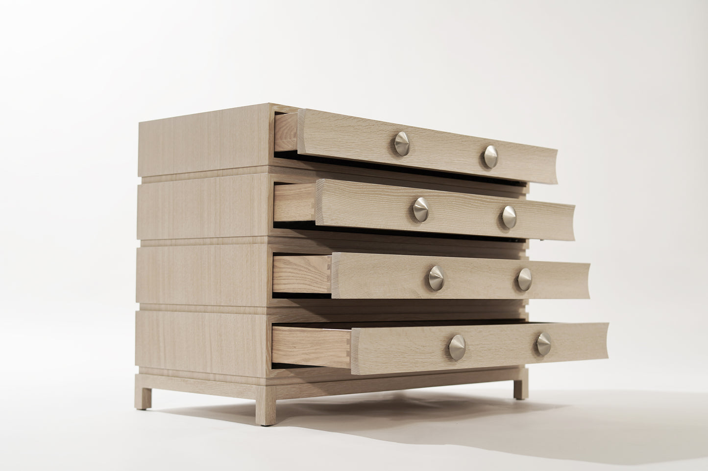 Stacked Commodes in Limed Oak