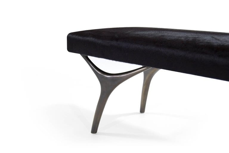 Crescent Bench Series 60 in Bronze