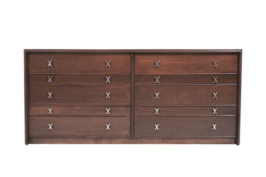 Ten Drawer Dresser by Paul Frankl, C. 1950s