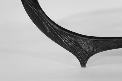 Contour Coffee Table in Black Ceruse