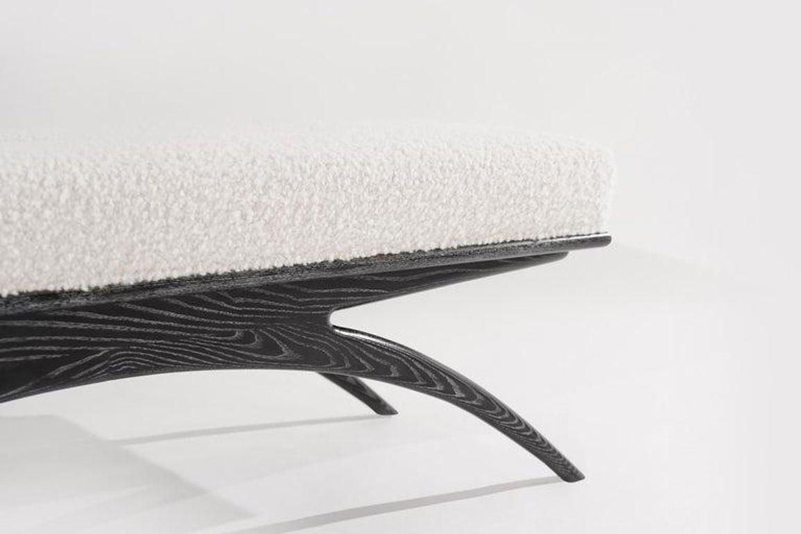 Convex Bench Series 60 in Black Ceruse