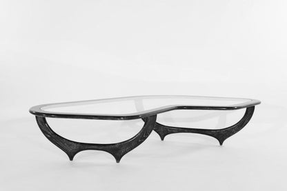 Contour Coffee Table in Black Ceruse