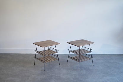 Industrial Set of End Tables by Tony Paul, C. 1960s