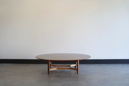 Natural Walnut Coffee Table by Lewis Butler for Knoll, C. 1950s