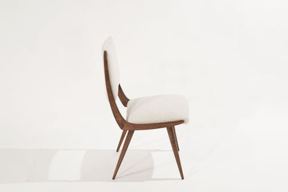 Parisiano Dining Chair in Natural Walnut
