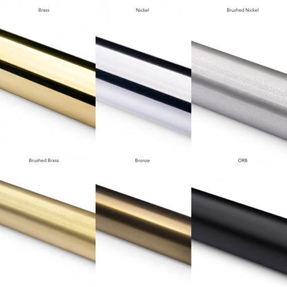 Crescent Bench Series 60 in Polished Brass