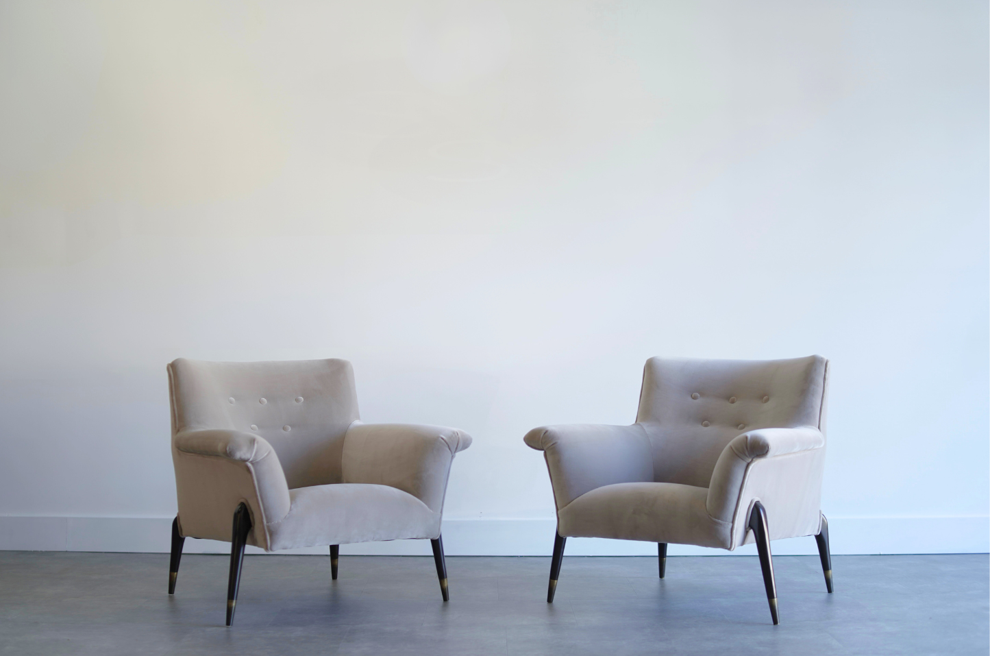 Spider Leg Lounge Chairs, Ico Parisi Style, C. 1960s