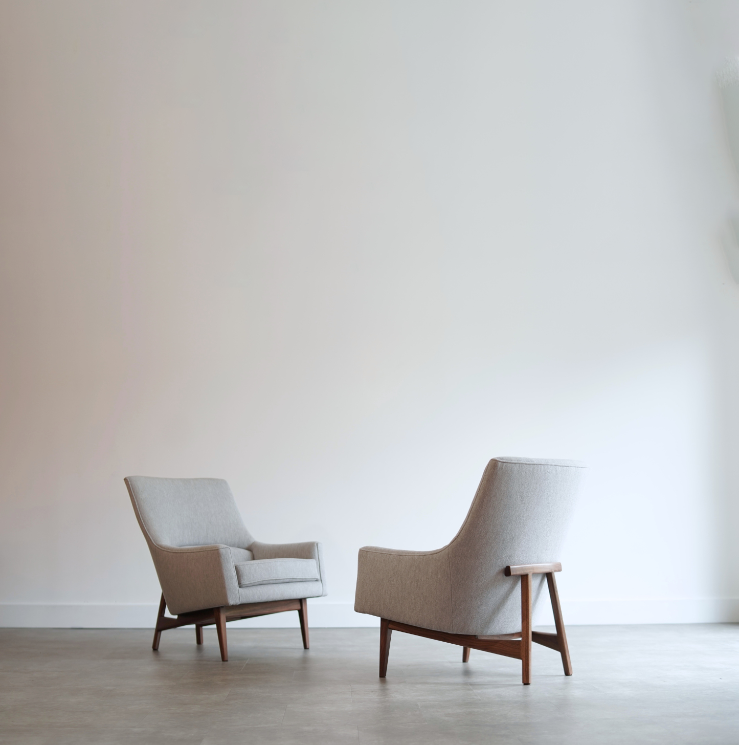 Set of Lounges Model 2136 by Jens Risom, C. 1950s