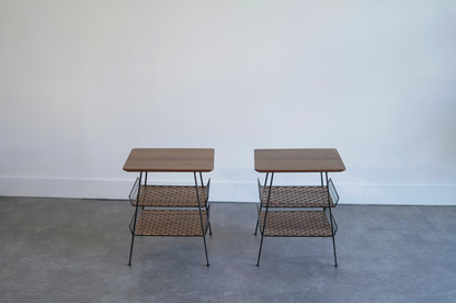 Industrial Set of End Tables by Tony Paul, C. 1960s